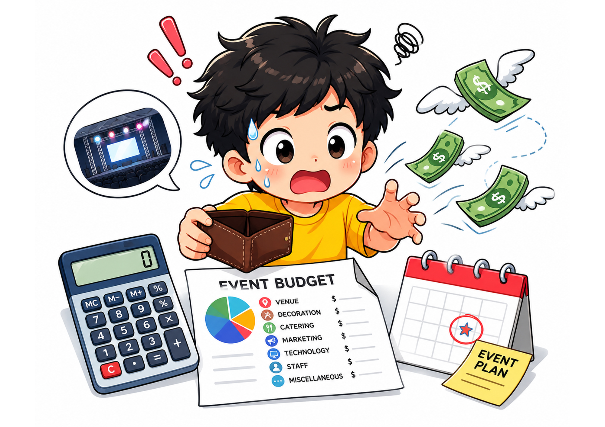 5 Kesalahan yang Membuat Budget Event Membengkak