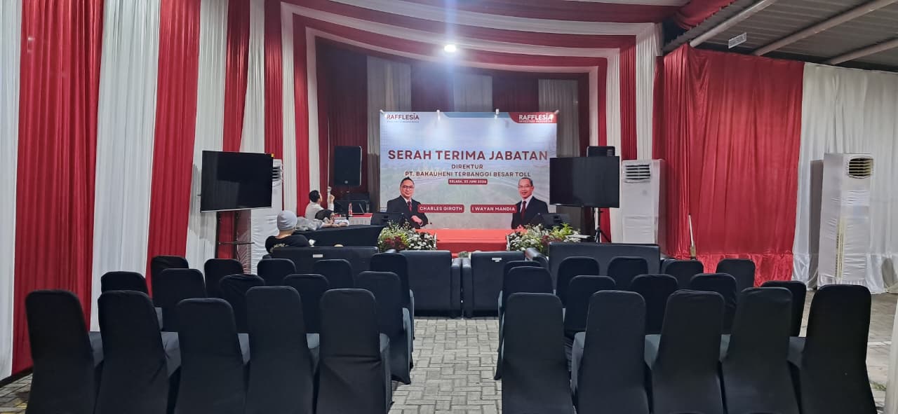 Serah Terima Jabatan Direktur PT Bakauheni Terbanggi Besar Toll 