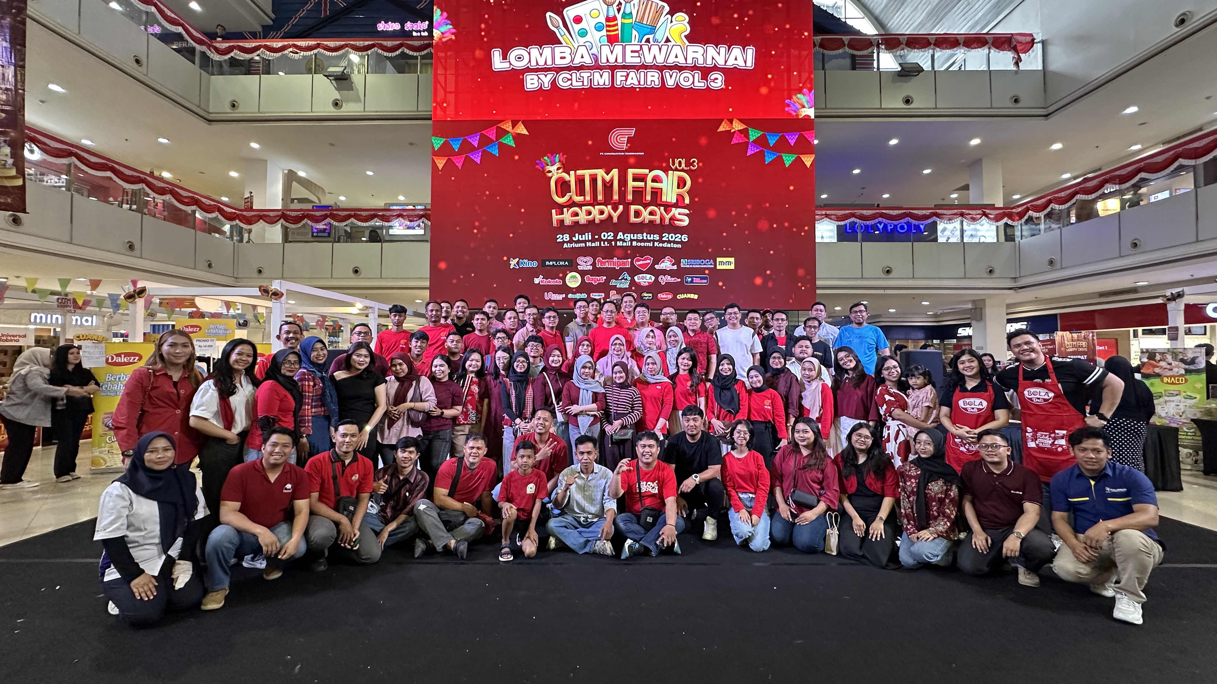 CLTM Fair Happy Days Vol. 3 Berlangsung Meriah, Tas Belanja Viral Jadi Sorotan